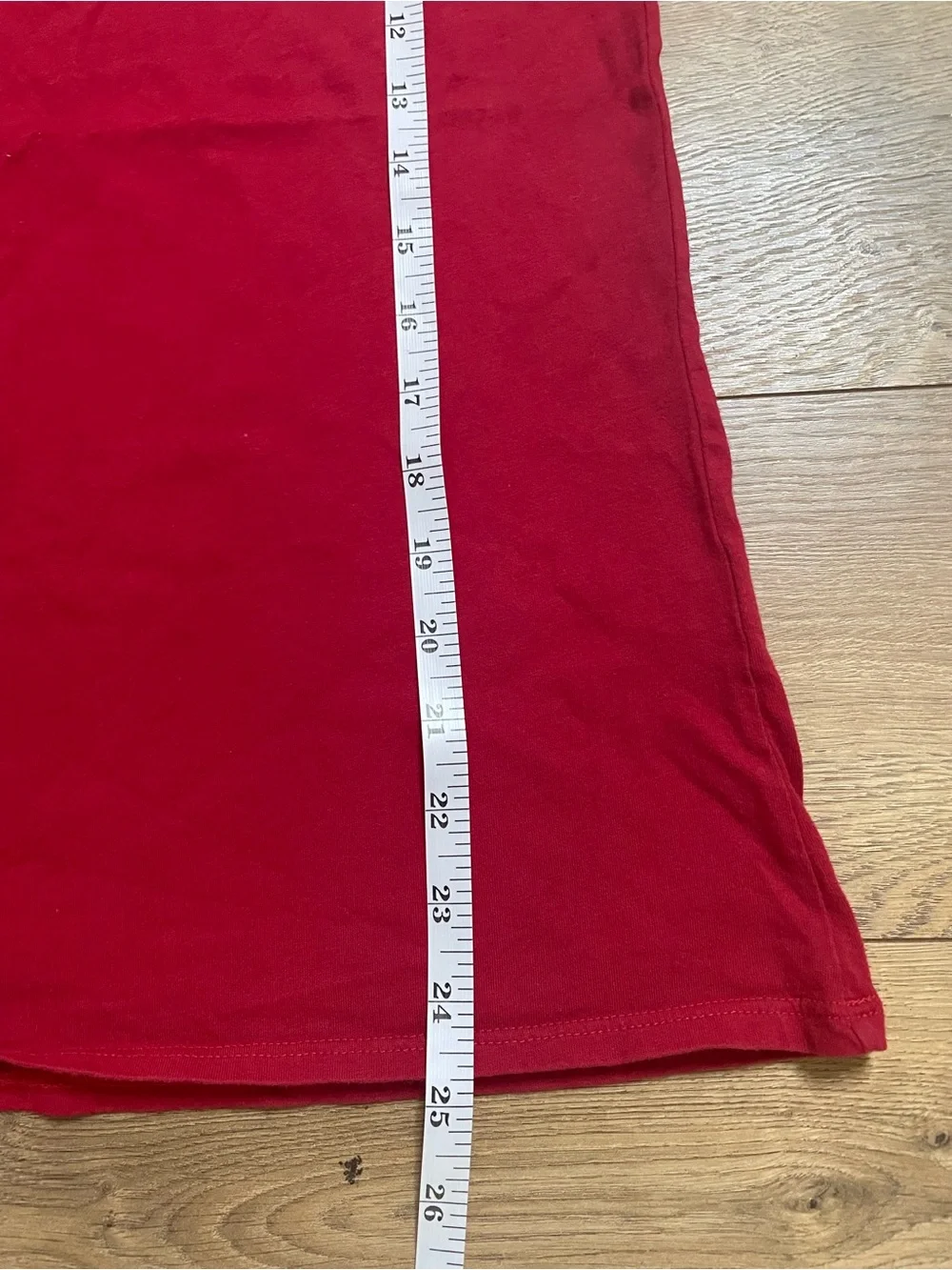 Nike Women’s Red Short-Sleeve Logo Tee